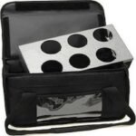 Ισοθερμική Τσάντα Delivery Καφέ 6 Θέσεων μαύρη 04-900