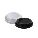 Καπακι Πιπιλα Πομπέ Μαύρο - Λευκο 8oz 100 τεμ